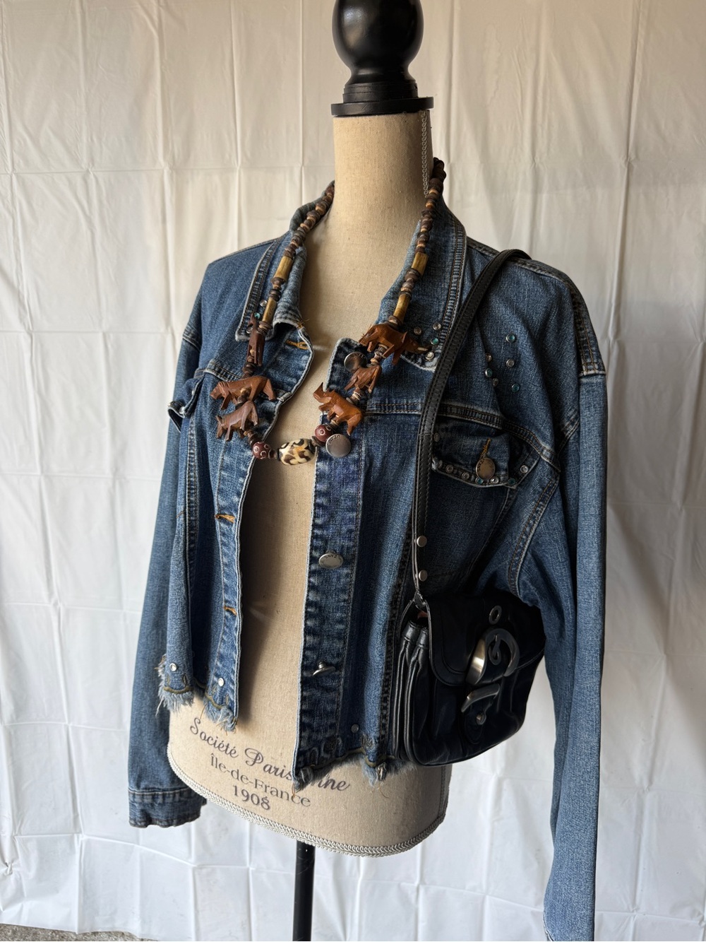 Classic Blue Denim Jean Jacket - Blue